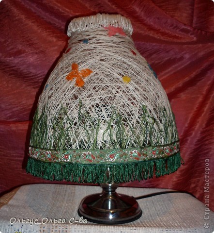 Схема плетения абажура | Обо.