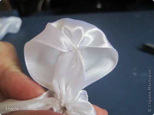 Мастер-класс Бантики-цветочки у меня в садочке   Ленты фото 8