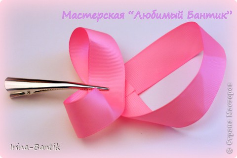 Мастер-класс 8 марта Выпускной День рождения Новый год Моделирование конструирование Мастер-класс пышный американский бантик Ленты фото 6