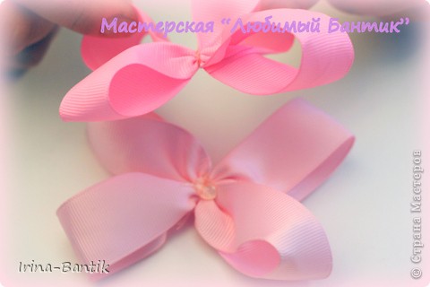 Мастер-класс 8 марта Выпускной День рождения Новый год Моделирование конструирование Мастер-класс пышный американский бантик Ленты фото 10