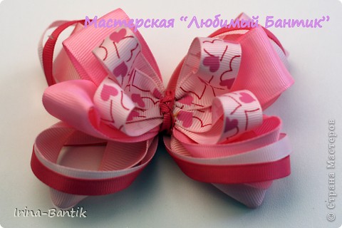 Мастер-класс 8 марта Выпускной День рождения Новый год Моделирование конструирование Мастер-класс пышный американский бантик Ленты фото 19