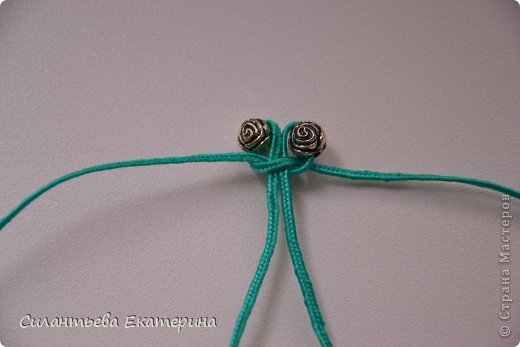 Мастер-класс Макраме Стрекозы а технике макраме Бусинки Тесьма шнур фото 6