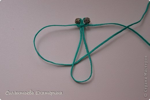 Мастер-класс Макраме Стрекозы а технике макраме Бусинки Тесьма шнур фото 7