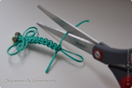 Мастер-класс Макраме Стрекозы а технике макраме Бусинки Тесьма шнур фото 14