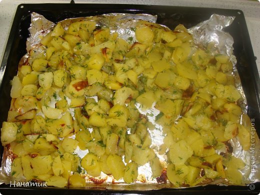 Кулинария Рецепт кулинарный Вкусная картошечка в духовке Продукты пищевые