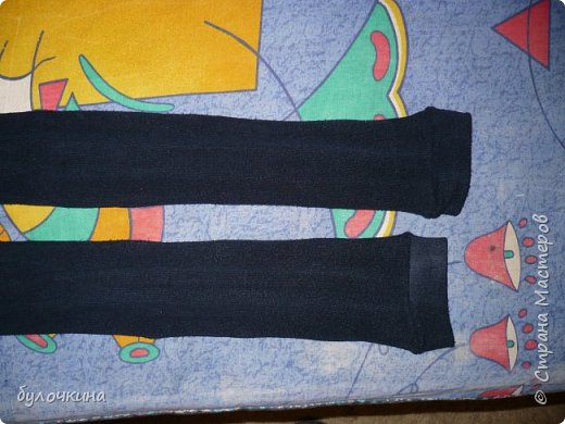 Вот такии штанишки получились из старых колготок. фото 10