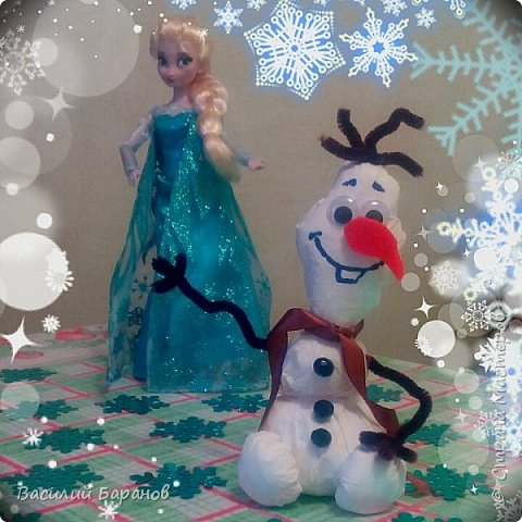 Снеговик Олаф из м/ф "Холодное сердце" 