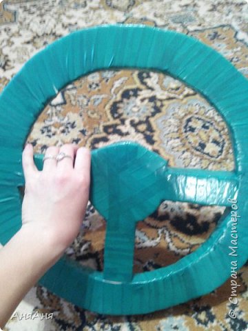 Руль из конфет