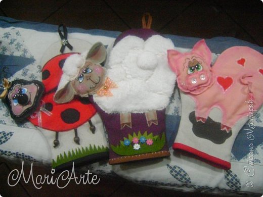 Варежки-прихватки | Страна Мастеров