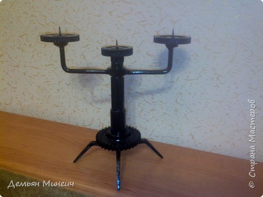 Подсвечник "Инопланетный гость". (фото 4)