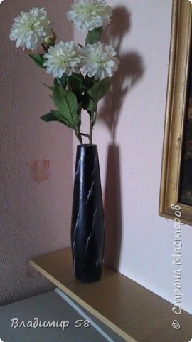 Ваза из соленого теста