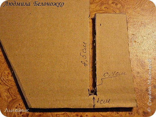  Привет деревенским жителям. Я хочу показать вам, как я делаю картонную основу для напольной вазы. фото 18