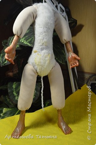 Интерьерная кукла из запекаемого пластика Индеец: Вичаша, что в переводе означает - мудрец. Размер куклы (когда стоит) - 45 см. фото 3