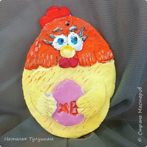 Это работы младшей группы ( возраст 7 - 8 лет ) курочки из теста (фото 8)
