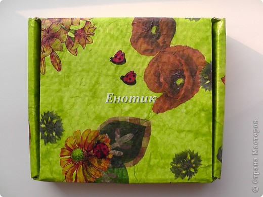 Материалы и инструменты Упаковка Декупаж Несколько слов о тутовой бумаге+ декупаж картонной коробки Бумага Салфетки фото 11